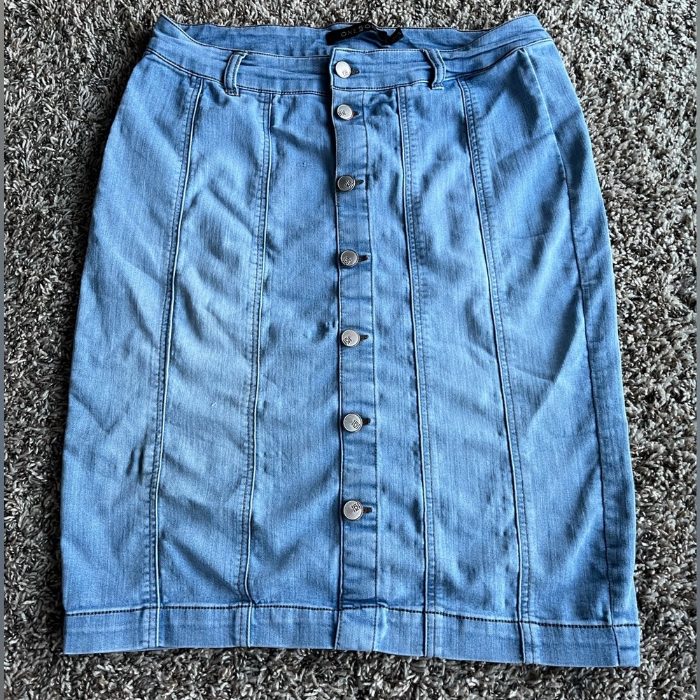 Denim Skirt
